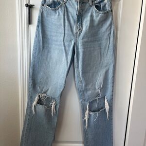 Abercrombie & Fitch Light Blue Denim Jeans